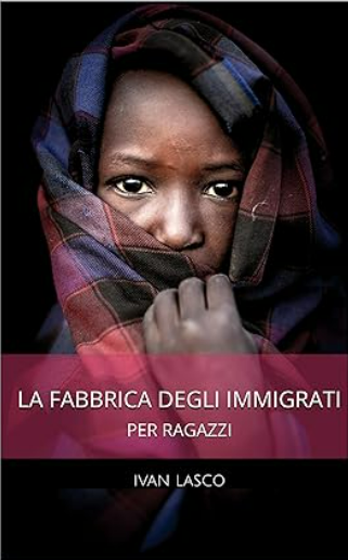 copertina libro "la fabbrica degli immigrati" per ragazzi